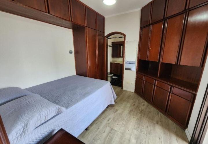 Flat No Hotel Cosmopolitan Com Estacionamento Gratis E Piscina サントス エクステリア 写真